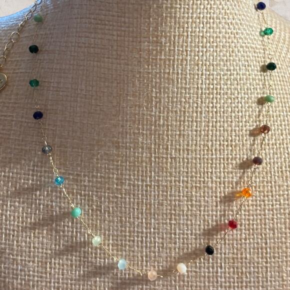 Altar'd State NWT Multi-Color Gem Bead Choker - Picture 4 of 6